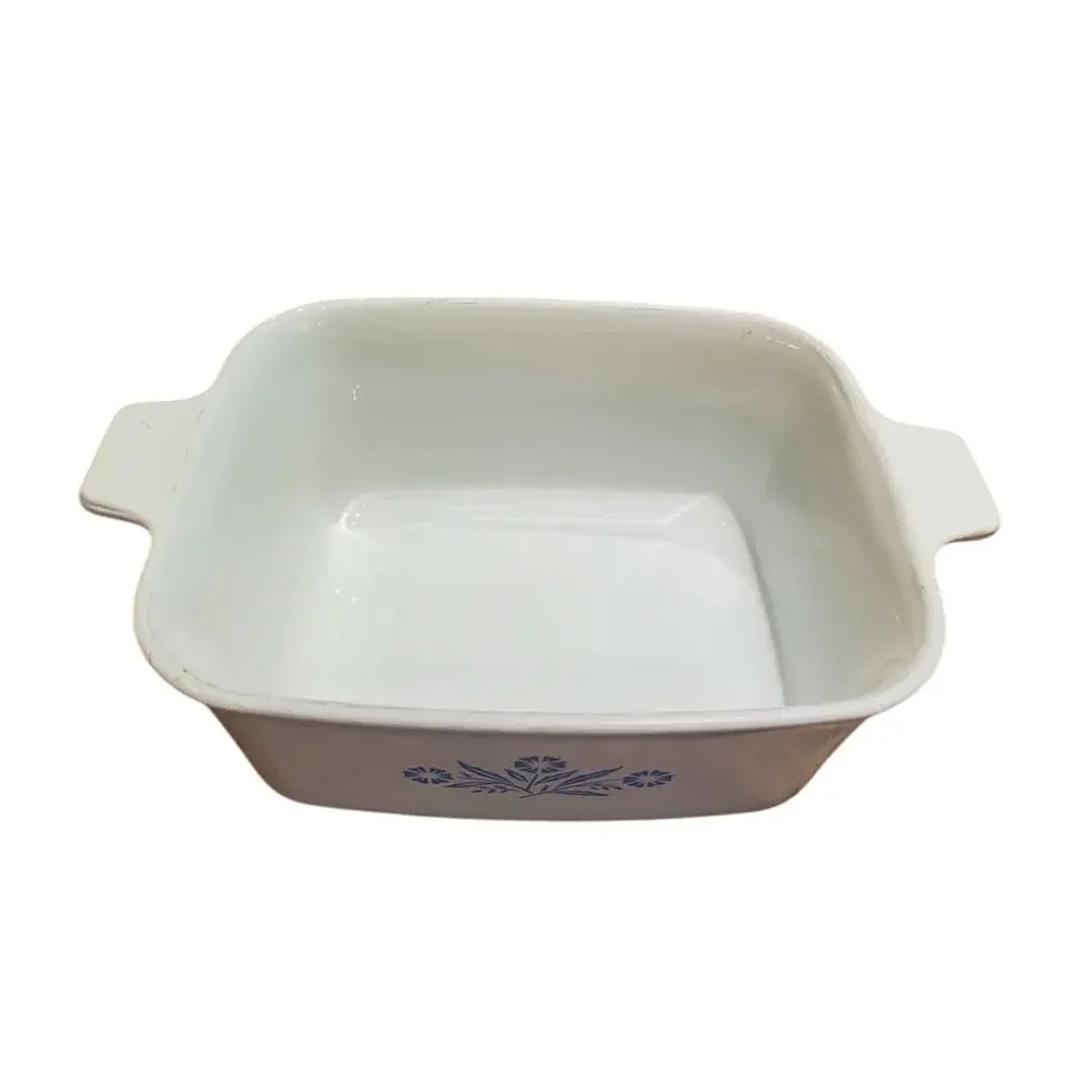 Corning Ware Blue Cornflower Meatloaf/Bread Pan Vintage